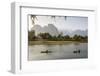 People Kayaking on the Nam Song River, Vang Vieng, Laos, Indochina, Southeast Asia, Asia-Yadid Levy-Framed Photographic Print