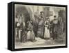 People of Alsace-null-Framed Stretched Canvas