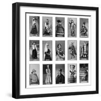 People of Europe, 1922-English School-Framed Giclee Print