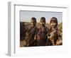 People of the Hamer Tribe, the Woman's Hair Treated with Ochre, Southern Ethiopia, Ethiopia-Gavin Hellier-Framed Photographic Print