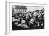 People of the Russian City of Smolensk after its Liberation by the Red Army, 1943-null-Framed Giclee Print