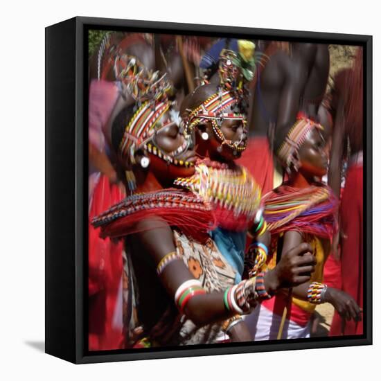 People of the Samburu Tribe-null-Framed Stretched Canvas