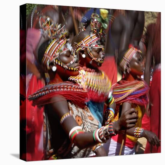 People of the Samburu Tribe-null-Stretched Canvas