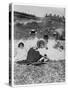 People on a Beach, C1890-1909-null-Stretched Canvas