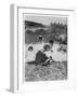 People on a Beach, C1890-1909-null-Framed Giclee Print