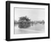 People on a Lake-null-Framed Photographic Print