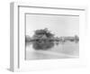 People on a Lake-null-Framed Photographic Print