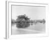 People on a Lake-null-Framed Photographic Print