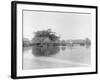 People on a Lake-null-Framed Photographic Print