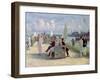 People on a Promenade-Paul Fischer-Framed Giclee Print