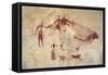 People on Chariots, 6,000Bc-500Ad-null-Framed Stretched Canvas