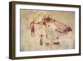 People on Chariots, 6,000Bc-500Ad-null-Framed Photographic Print