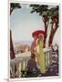 People on Holiday on the French Riviera, Enjoying the Sunshine-null-Mounted Art Print