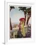 People on Holiday on the French Riviera, Enjoying the Sunshine-null-Framed Art Print