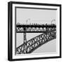 People on Porto-Moises Levy-Framed Giclee Print