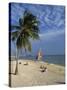 People on the Beach in the Late Afternoon, Key West, Florida, USA-Miller John-Stretched Canvas