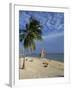 People on the Beach in the Late Afternoon, Key West, Florida, USA-Miller John-Framed Photographic Print