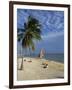 People on the Beach in the Late Afternoon, Key West, Florida, USA-Miller John-Framed Photographic Print