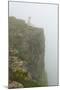 People on the cliff in morning mist, Simien Mountain, Ethiopia-Keren Su-Mounted Photographic Print