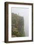 People on the cliff in morning mist, Simien Mountain, Ethiopia-Keren Su-Framed Photographic Print