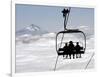 People on the Magic Mile Ski Lift at Timberline Lodge on Mount Hood, Oregon, August 16, 2006-Don Ryan-Framed Photographic Print