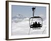 People on the Magic Mile Ski Lift at Timberline Lodge on Mount Hood, Oregon, August 16, 2006-Don Ryan-Framed Photographic Print