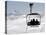 People on the Magic Mile Ski Lift at Timberline Lodge on Mount Hood-null-Stretched Canvas