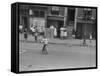 People on the Street in Harlem-null-Framed Stretched Canvas