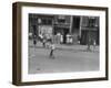 People on the Street in Harlem-null-Framed Photographic Print