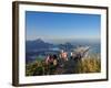 People on top of the Dois Irmaos Mountain, Rio de Janeiro, Brazil, South America-Karol Kozlowski-Framed Photographic Print