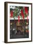 People Outside Panxi Restaurant, Guangzhou, Guangdong, China, Asia-Ian Trower-Framed Premium Photographic Print