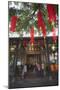 People Outside Panxi Restaurant, Guangzhou, Guangdong, China, Asia-Ian Trower-Mounted Photographic Print