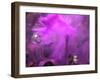 People Painted with Bright Colors Dance During the Festival of Holi on March 7, 2004-Anupam Nath-Framed Premium Photographic Print