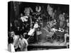 People Patronizing a Tea Shop on Market Day-Carl Mydans-Stretched Canvas