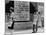 People Picketing an Atlanta Restaurant Which Displaying a Segregationist Sign, 1963-null-Mounted Photo