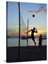 People Playing Volley Ball on White Beach at Sunset, Boracay, Philippines-Ian Trower-Stretched Canvas