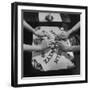 People Playing with a Ouija Board-null-Framed Photographic Print