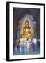 People Praying, Htilominlo Pahto Temple, Bagan (Pagan), Myanmar (Burma), Asia-Christian Kober-Framed Photographic Print