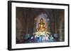 People Praying, Htilominlo Pahto Temple, Bagan (Pagan), Myanmar (Burma), Asia-Christian Kober-Framed Photographic Print