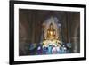 People Praying, Htilominlo Pahto Temple, Bagan (Pagan), Myanmar (Burma), Asia-Christian Kober-Framed Photographic Print