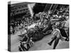 People Riding a Merry Go Round, During the Celebration of Munich's 800th Anniversary-Michael Rougier-Stretched Canvas