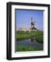 People Riding Bicycles, Zaanse Schans, Near Amsterdam, Holland-Roy Rainford-Framed Photographic Print