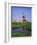 People Riding Bicycles, Zaanse Schans, Near Amsterdam, Holland-Roy Rainford-Framed Photographic Print