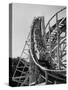 People Riding in a Roller Coaster-Francis Miller-Stretched Canvas