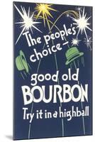 People's Choice, Bourbon-null-Mounted Art Print