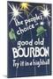 People's Choice, Bourbon-null-Mounted Premium Giclee Print