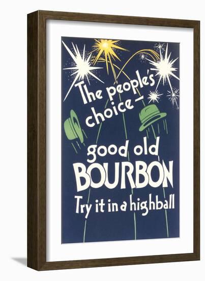 People's Choice, Bourbon-null-Framed Art Print