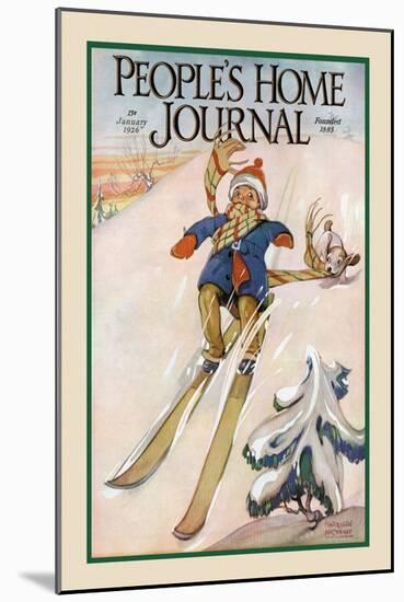 People's Home Journal: January 1926-Harrison Mccreary-Mounted Art Print