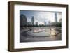People's Square, Shanghai, China, Asia-Andy Brandl-Framed Photographic Print