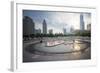 People's Square, Shanghai, China, Asia-Andy Brandl-Framed Photographic Print